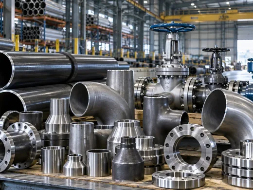 Pipe spools and flanges